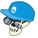 Skull emoji 😎