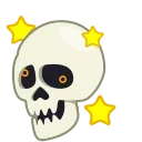 Skull emoji 🥴