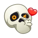 Емодзі Skull Emoji Pack 👋