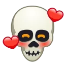 Стикер Skull Emoji Pack 🥰