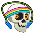 Стикер Skull Emoji Pack 🤸‍♀