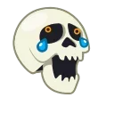 Telegram emoji Skull Stickers