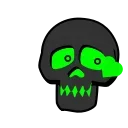 Skull Toxic emoji 😘