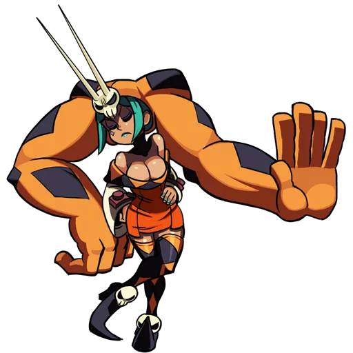 Telegram Sticker «Skullgirls» 😤