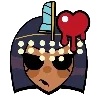 Telegram emoji «Skullgirls emodj» ☠️