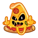 Slice of Pizza emoji 🖕