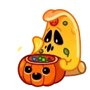 Slice of Pizza emoji 🎃