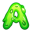 Эмодзи Slime Font Emoji 🔤