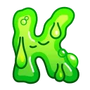Емодзі Slime Font Emoji 🔠