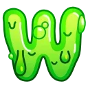 Эмодзи Slime Font Emoji 🔠