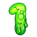 Емодзі Slime Font Emoji 1️⃣