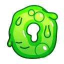 Эмодзи Slime Font Emoji 0️⃣
