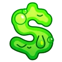 Slime Font Emoji emoji 💲