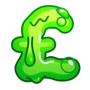 Эмодзи Slime Font Emoji 💷