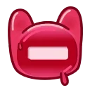 Slippery Cat Emoji  sticker ⛔