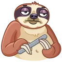 Sloth  emoji 😚