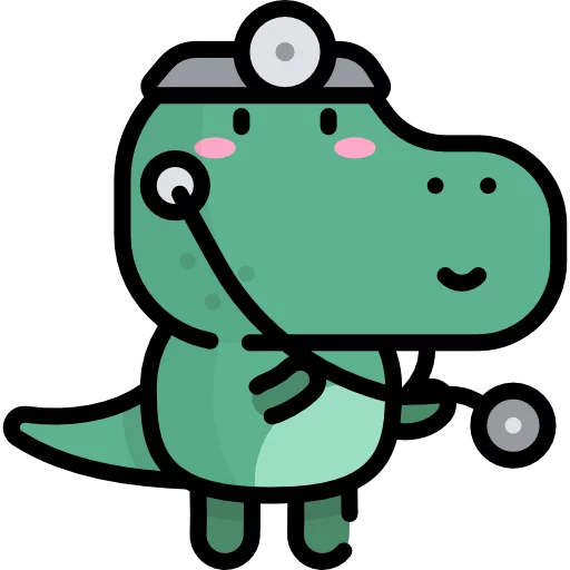 Эмодзи Маленький Динозаврик 