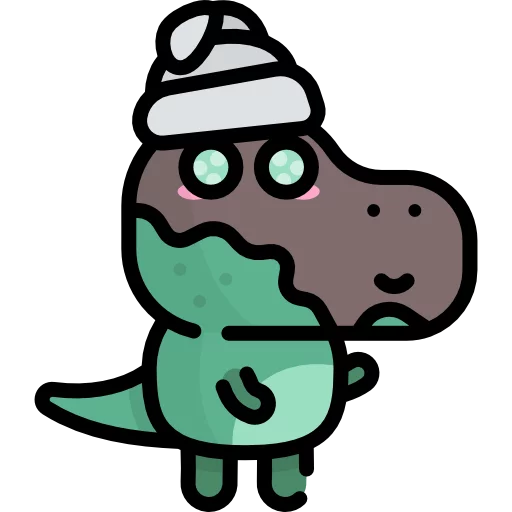 Эмодзи Маленький Динозаврик 