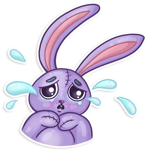 Small Rabbit emoji 😥