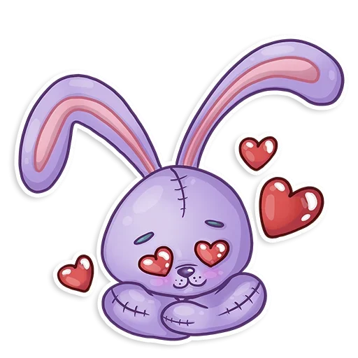 Telegram Sticker «Small Rabbit» 🥰