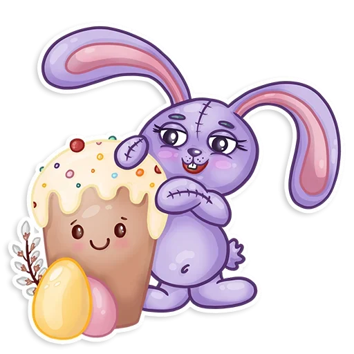 Small Rabbit emoji 🧁