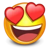 Telegram emoji «Смайлы Viber» 😍