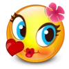 Telegram emoji «Смайлы Viber» 😘