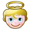 Telegram emoji «Смайлы Viber» 😇