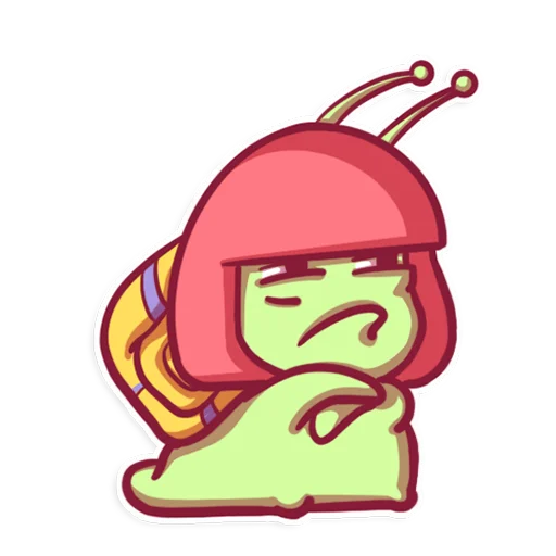 SnailManyo emoji 😒