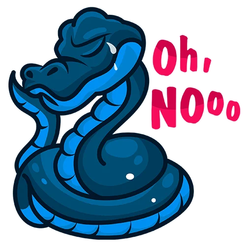 Blue_Snake emoji 😭