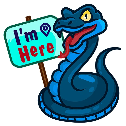Blue_Snake emoji 😊