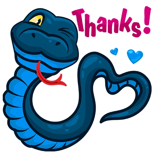 Blue_Snake emoji 😘