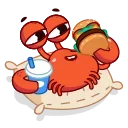 Стікер Snappy Crab 🤤