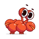 Стікер Snappy Crab 🍑