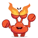 Стікер Snappy Crab 😈