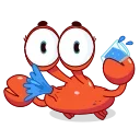 Стікер Snappy Crab 😲