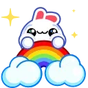 Snow Babbit emoji 🤩