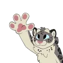 Snow Leopard & NowAndLater emoji 👋