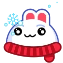 Эмодзи Snow Rabbit | Снежный Кролик 😋