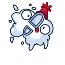 Snowball  emoji 🤪