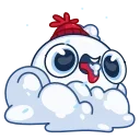 Snowball  emoji ❄️