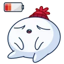 Snowball  emoji 🥱