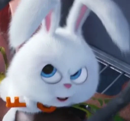 Стикер Snowball the rabbit 🐰