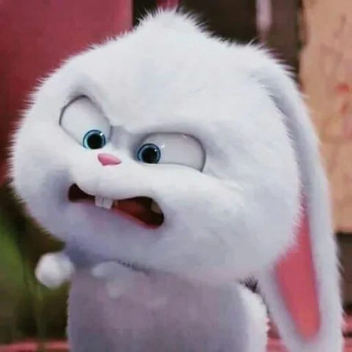 Snowball the rabbit sticker 🐰
