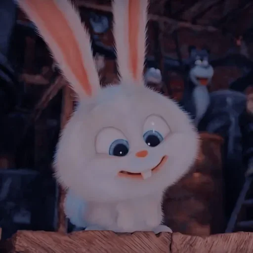 Telegram stiker «Snowball the rabbit» 🐰