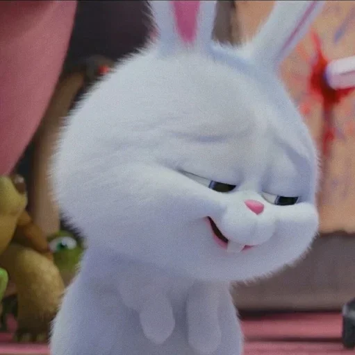 Стікер Snowball the rabbit 🐰