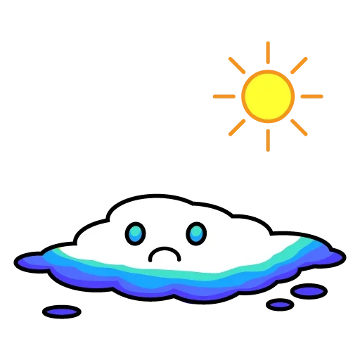 Snowball emoji 😔