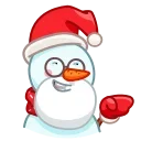 Snowman stiker 😂