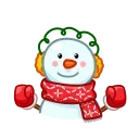 Snowman stiker 👍