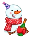 Snowman emoji 🥳